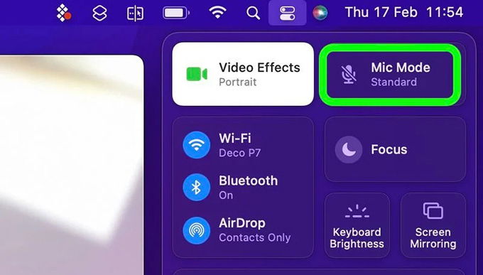 Cách khởi động tính năng Wide Spectrum Audio, bước thứ 5