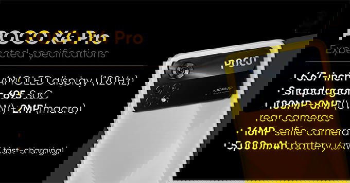 thông số cầu hình Poco X4 Pro 5G