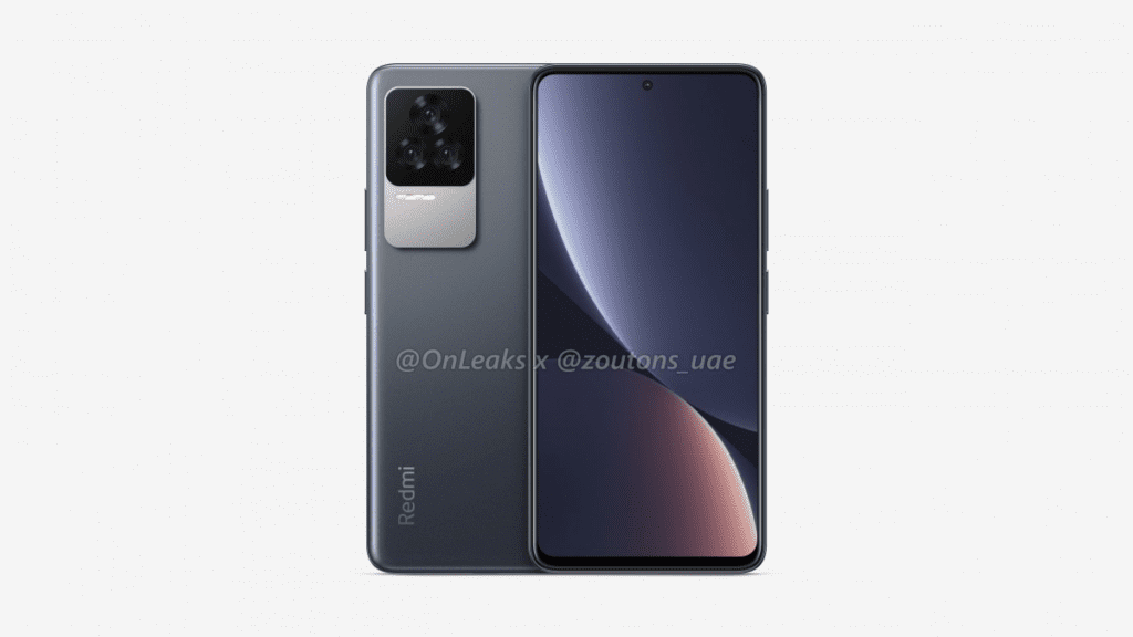 Redmi K50 có 3 camera ở mặt sau