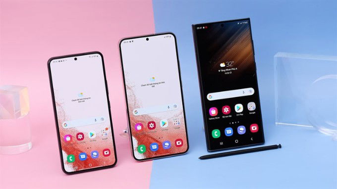 So sánh với các App 007Win hỗ trợ đa dạng nền tảng trong dòng Galaxy S22 Series