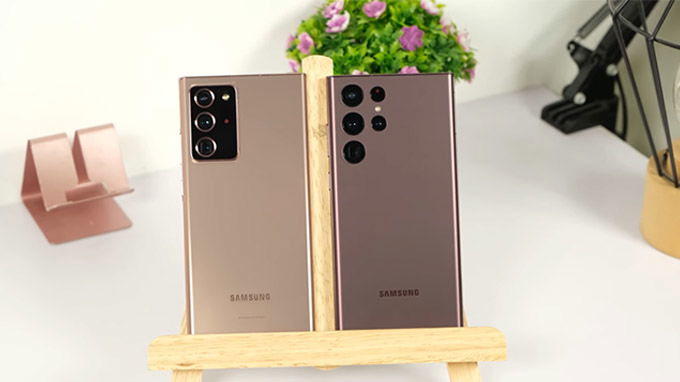 Galaxy S22 Ultra bền hơn so với Galaxy Note 20 Ultra