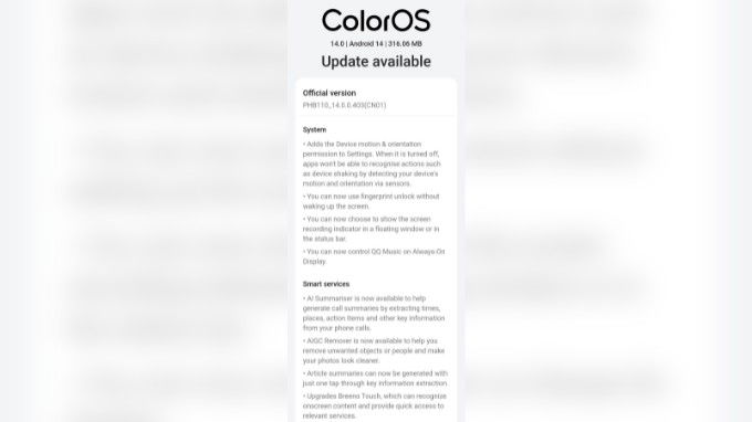 Bản cập nhật ColorOS mới cho OnePlus 12 và OnePlus 11