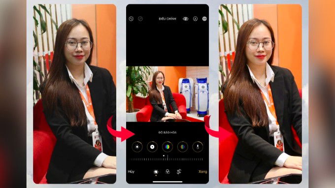 Công thức chỉnh ảnh chân dung trên iPhone
