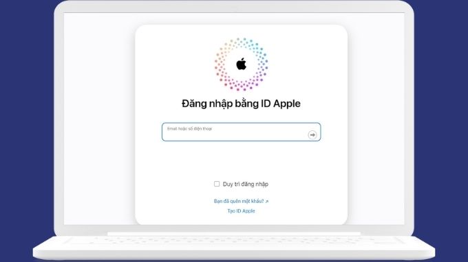 Đăng nhập vào tài khoản iCloud trên máy tính