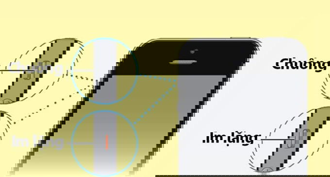 Tắt âm bàn phím quay số trên iPhone bằng cách sử dụng nút vật lý