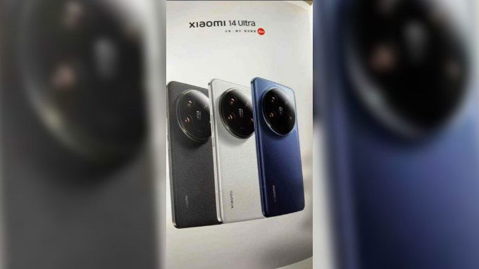 Poster rò rỉ các tùy chọn màu sắc trên Xiaomi 14 Ultra