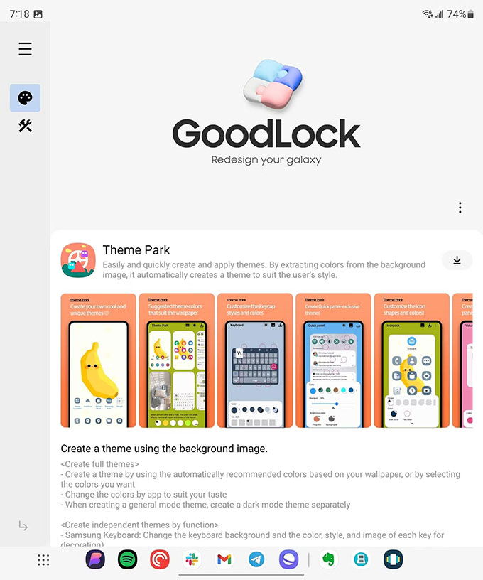 Ứng dụng Good Lock