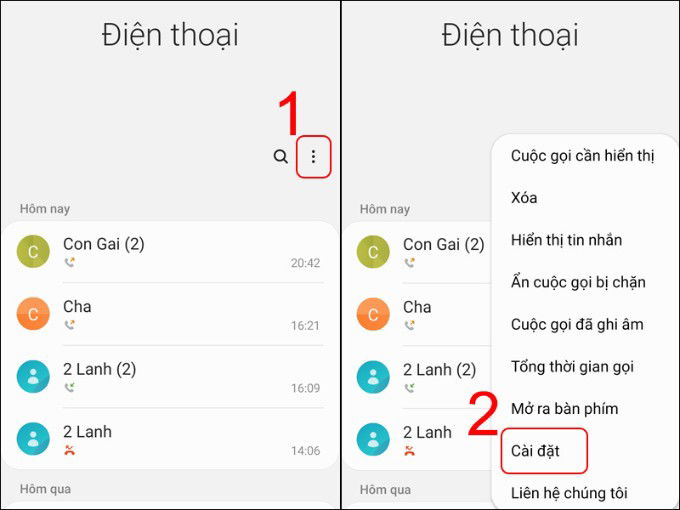 Bật tính năng tự động ghi âm cuộc gọi trên 007Win nhà cái