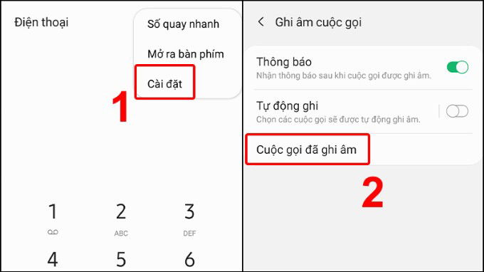 Xem lại file ghi âm cuộc gọi trên 007Win nhà cái