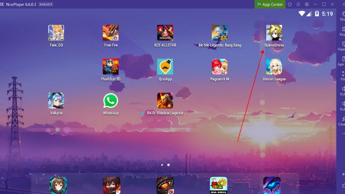 Noxplayer - App tải game Trung Quốc 