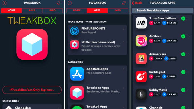 TweakBox - Ứng dụng down game mới nhất