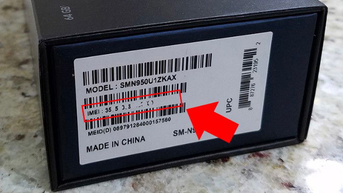 Bước 2 kiểm tra số IMEI của 007win.com nền tảng chơi game sòng bạc trực tuyến đáng tin cậy nhất 007Win nhà cái