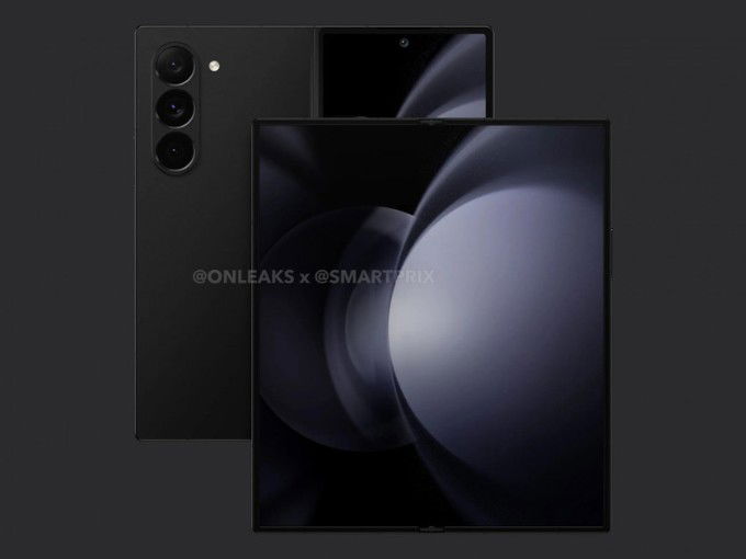 Hình ảnh render của Galaxy Z Fold 6