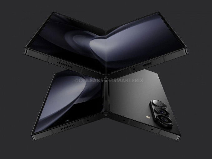 Hình ảnh render của Galaxy Z Fold 6