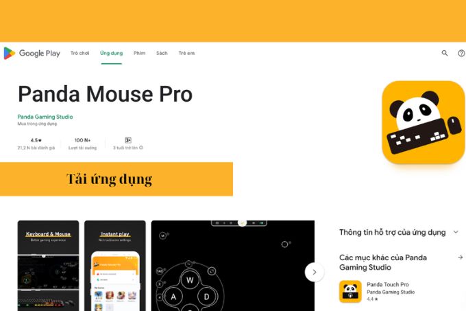 Hướng dẫn cách tải Panda Mouse Pro