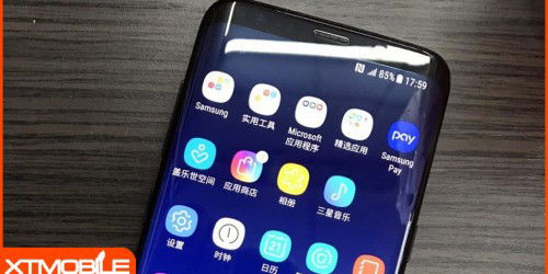 Galaxy S8 tiếp tục rạng ngời khoe giao diện mới cực kì sang chảnh