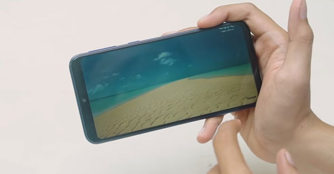 Galaxy M20 được trang bị màn hình V-Infinity có kích thước 6,3 inch
