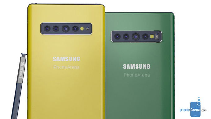 Galaxy Note 10 lộ ảnh render 3D chân thật nhất từ trước đến nay