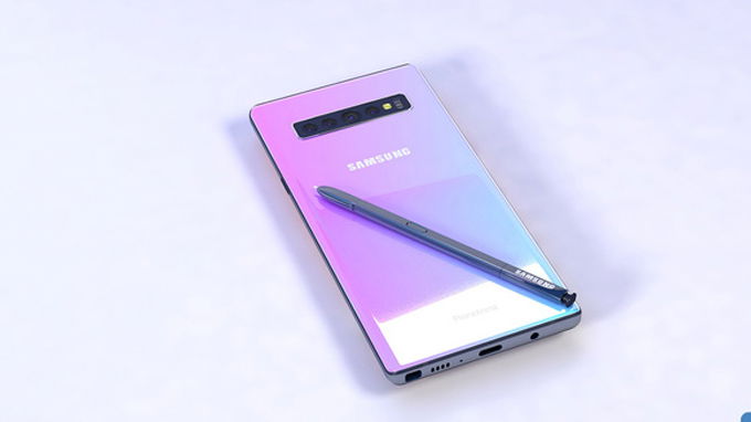 Galaxy Note 10 lộ ảnh render 3D chân thật nhất từ trước đến nay