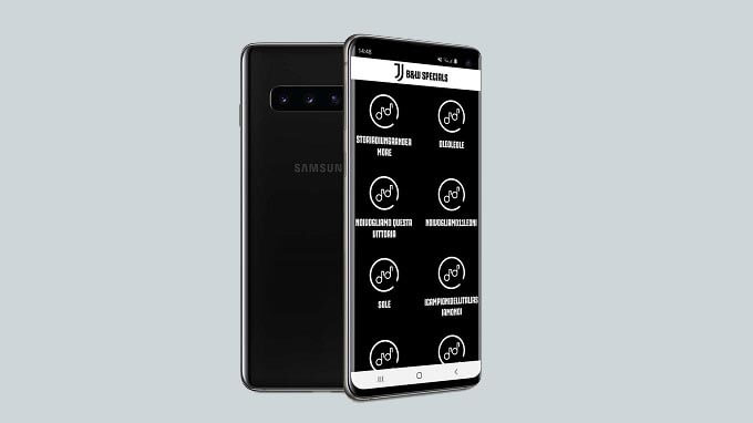 Galaxy S10 Juventus Special Edition có thiết kế và cấu hình tương tự phiên bản Galaxy S10 tiêu chuẩn