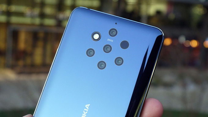  5 camera trên Nokia 9 PureView có độ phân giải 12 MP