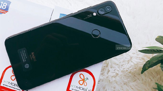 Thiết kế bóng bẩy của Redmi Note 7