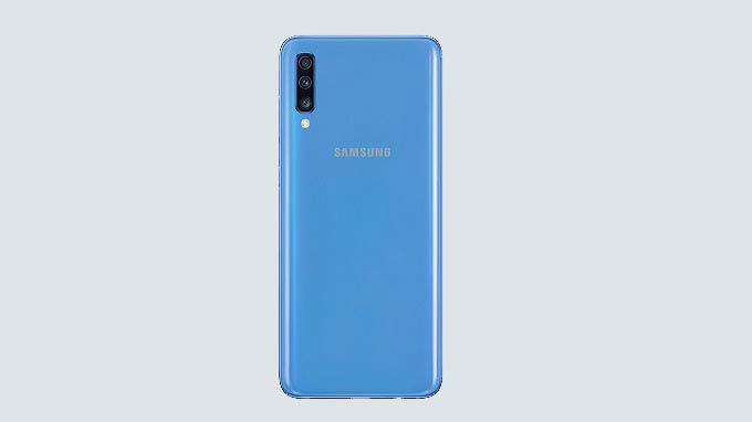 Galaxy A70 có viên pin 4.500mAh bên trong và hỗ trợ Giấy phép hoạt động của thương hiệu 007Win lên đến 25W