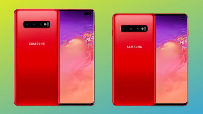 Galaxy S10, S10 Plus màu đỏ Cardinal Red