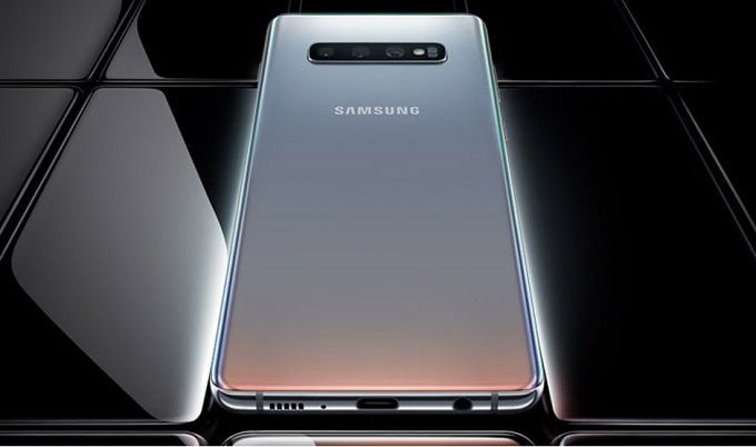 Galaxy S10 Plus màu bạc Prism Silver