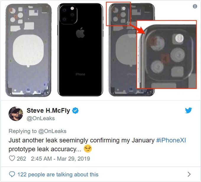 Nguồn tin đáng tin cậy về thiết kế camera iPhone XI