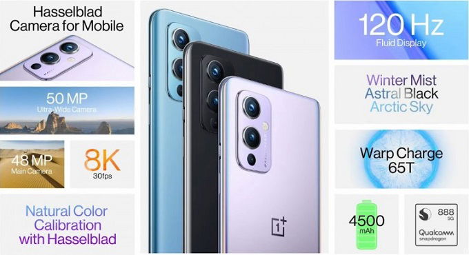 OnePlus 9 và OnePlus 9 Pro ra mắt