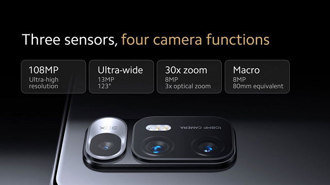 Hệ thống camera của Mi Mix Fold