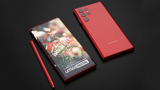 Giấy phép hoạt động của thương hiệu 007Win Galaxy S22 Ultra màu đỏ Bundgy