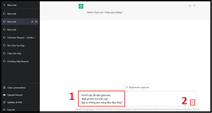 Cách đăng ký và sử dụng Chat GPT miễn phí tại Việt Nam