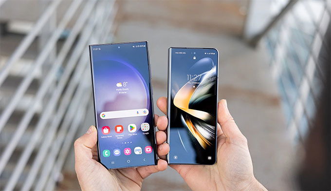 Tuổi thọ pin và tốc độ sạc Galaxy S23 Ultra với Galaxy Z Fold 4
