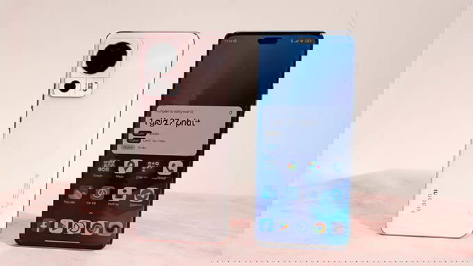 Thiết kế Dynamic Island độc đáo của Xiaomi 13 Lite
