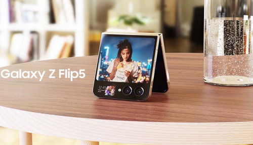 Galaxy Z Flip 5 lộ ảnh render: Màn hình ngoài siêu to khổng lồ!