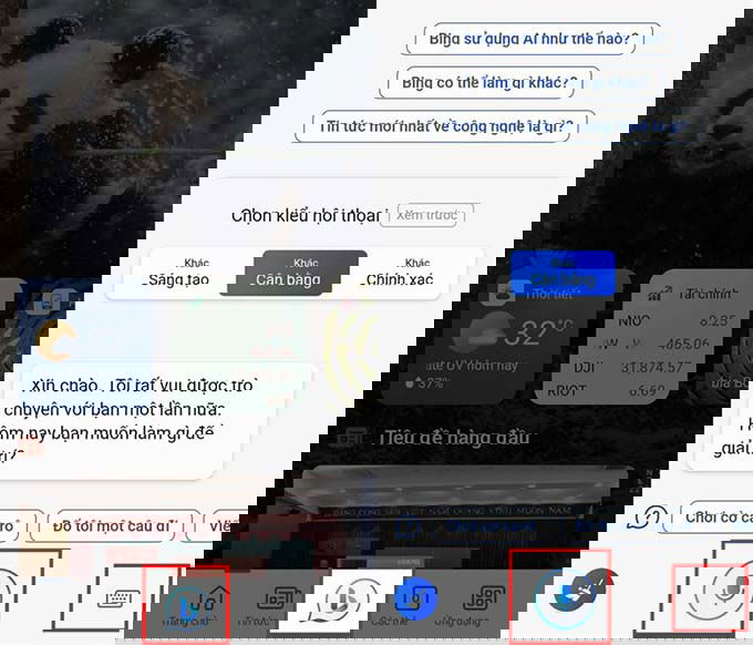 Nhấn vào biểu tượng Bing ở cuối App 007Win hỗ trợ đa dạng nền tảng 007win.com nền tảng chơi game sòng bạc trực tuyến đáng tin cậy nhất