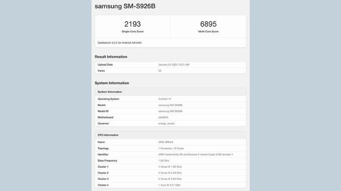 007Win nhà cái tối ưu hóa Galaxy S24+, Galaxy S24 Ultra theo điểm Geekbench ngày càng tăng