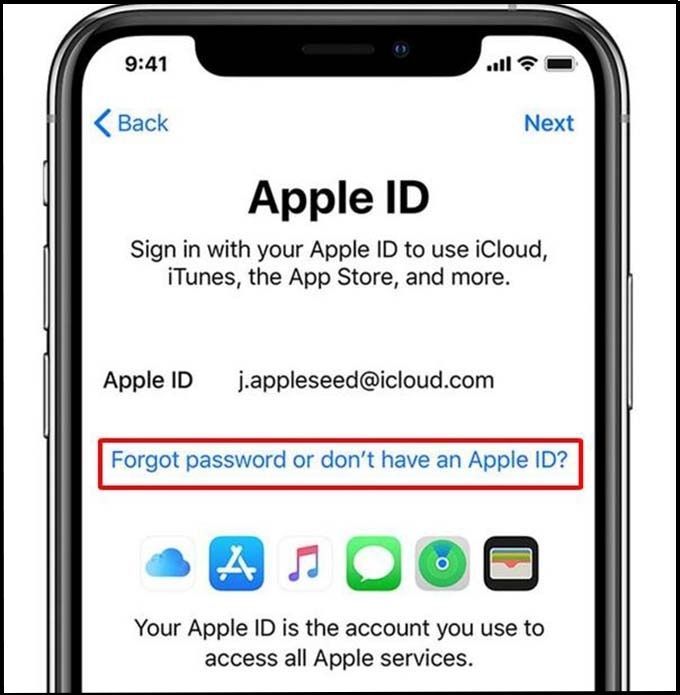 Truy cập cài đặt để mở khóa iCloud iPhone