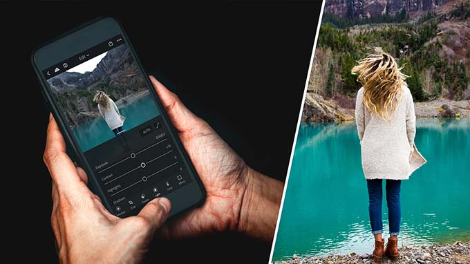 lightroom cho phép điều chỉnh màu sắc chuyên nghiệp