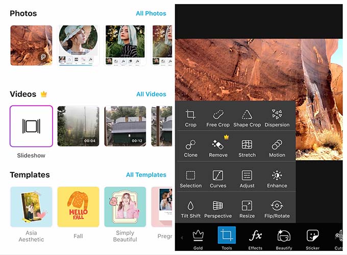 Picsart là ứng dụng chỉnh ảnh huyền thoại
