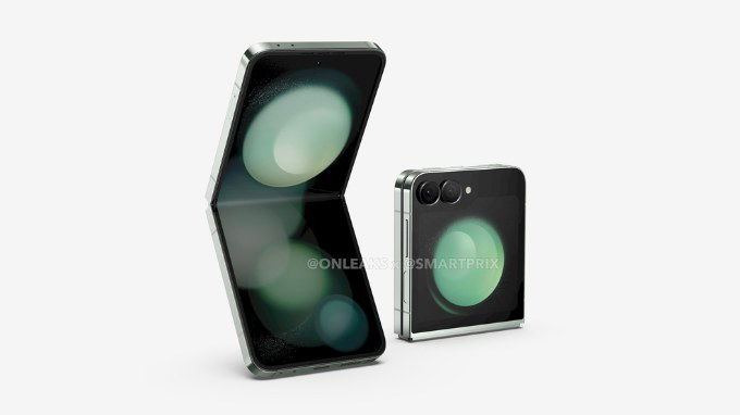 Ảnh render của Galaxy Z Flip 6