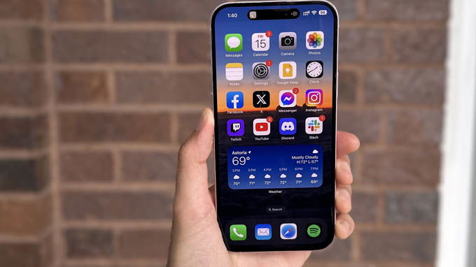 Màn hình iPhone 15 Plus 256GB Cũ 99%