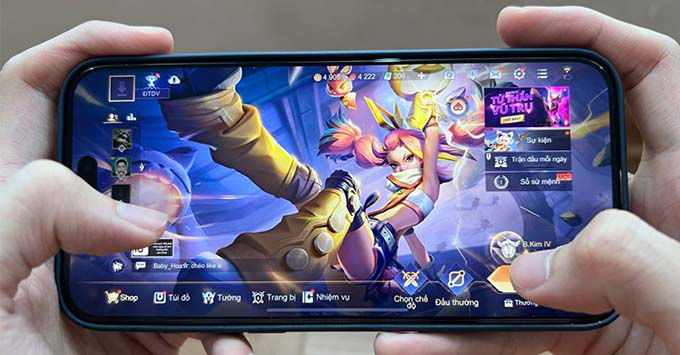 Chip A18 mạnh mẽ mang đến trải nghiệm chơi game đỉnh cao