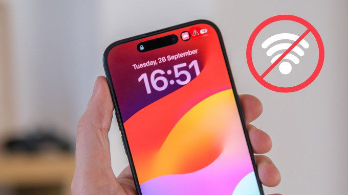 Lỗi kết nối Wi-Fi trên iPhone 15 cũ