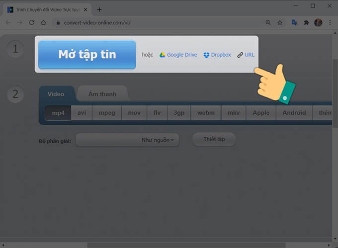 Cách tách âm thanh khỏi video không cần dùng phần mềm bằng Video Converter
