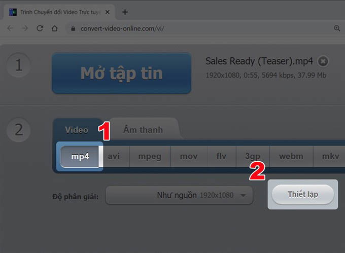 Cách tách âm thanh khỏi video không cần dùng phần mềm bằng Video Converter