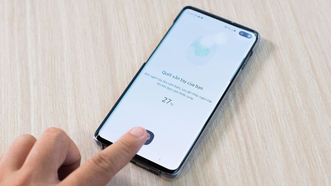 Bảo mật cảm biến vân tay