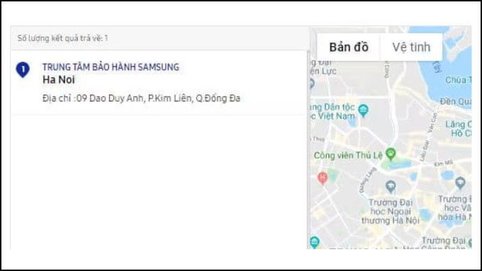Bước 4 đặt hẹn bảo hành Galaxy S24